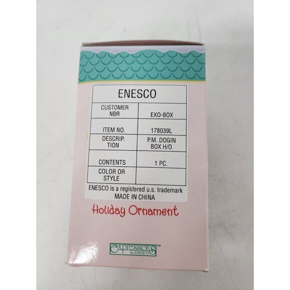 VINTAGE Precious Moments Enesco Home for The Holidays Christmas Holiday Ornament - Picture 5 of 9